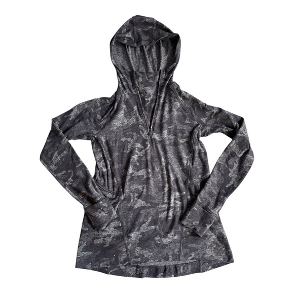 Lululemon Warm Stabilizer 1/2 Zip Hoodie
Incognito Camo HTR Black size 4 - Picture 1 of 6